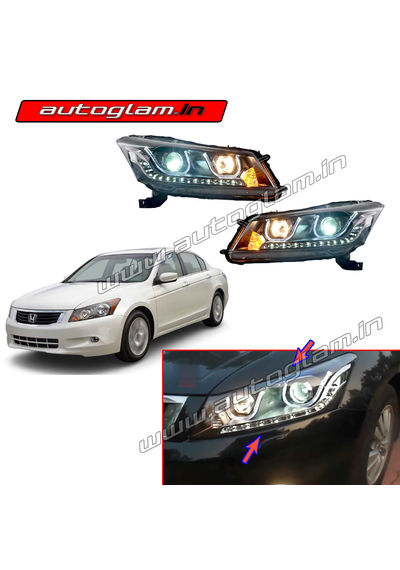 Honda Accord 2008-2013 HID Projector Headlights, AGHA10PHL