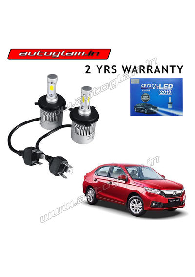 Honda Amaze 2018+ H4 LED Kit 50W 6000K with 2 Years Warranty, AGHA18LED