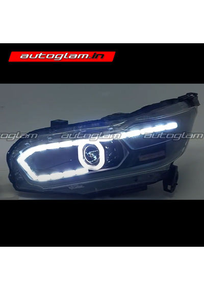 Honda Amaze 2018+ Models Audi Style Projector Headlights, AGHA630N