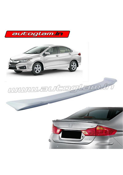 Lip Spoiler for Honda City 2014-2016 all Models, Color - TAFFETA WHITE, AGHC14LS4