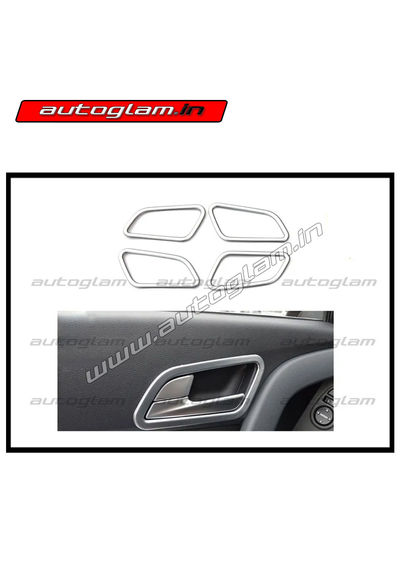 Hyundai Creta 2015-17 Chrome Inner Door Handle Cover, Set of 4 Pcs, AGHC60CA