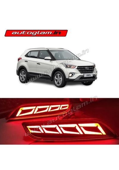 Hyundai Creta 2017-2019 LED Rear Reflector, AGHC1718LR