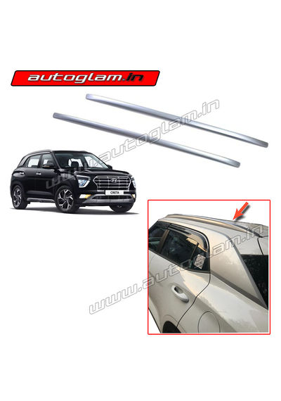 Hyundai Creta 2020 OEM type Roof Rails, Color - Silver, AGHC125RR2