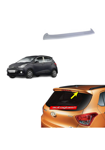 Roof Spoiler for Hyundai Grand i10 2013-2019 Models, Color - STARDUST, Latest Style, AGHi10RSS