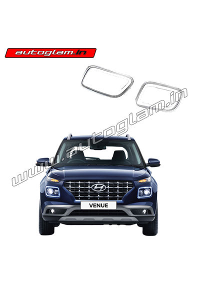 Hyundai Venue Headlight Chrome Cover, AGHV50HCC