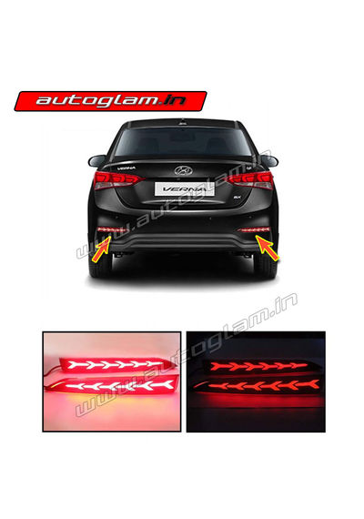 Hyundai Verna 2017+ Models LED Rear Reflector, AGHV19LR