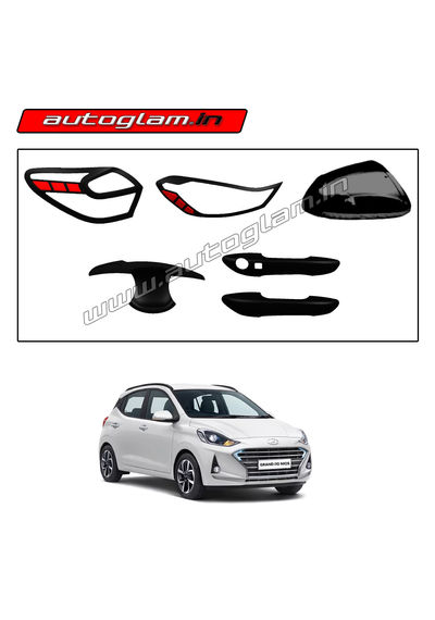 Hyundai Grand i10 Nios Black Show Kit, Set of 5 Items, AGHi10NBSK6