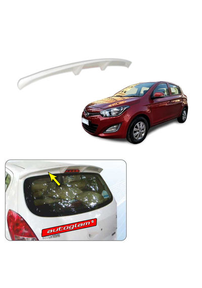 Roof Spoiler for Hyundai i20 2012-2014 Models, Color -  MAHARAJAH RED, AGHi20RSMR14