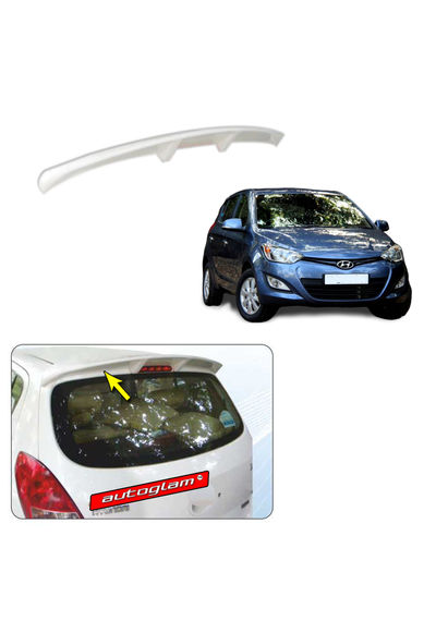 Roof Spoiler for Hyundai i20 2012-2014 Models, Color - TWILIGHT BLUE, AGHi20RSTB14