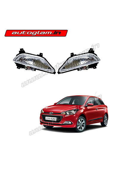 Hyundai i20 Elite 2014-2018 LED DRL Fog Light, AGHI509D