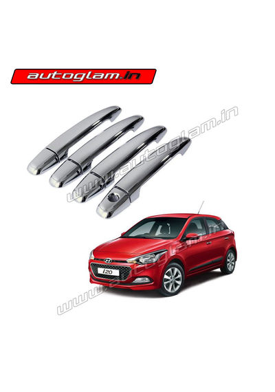 Hyundai i20 Elite 2014-18 Chrome Door Handle Latch Cover, AGHI201CA