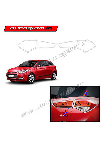 Hyundai i20 Elite Chrome Tail Light Cover,  AGHI211CA