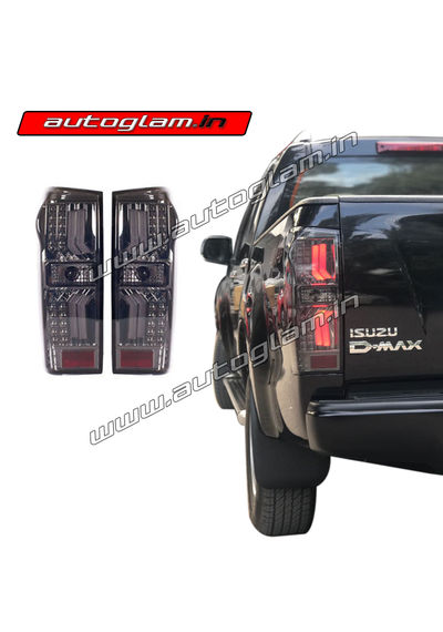 Isuzu D-Max LED Tail Lights with scanning fucntion, SMOKE Glass, AGIDM66TLS