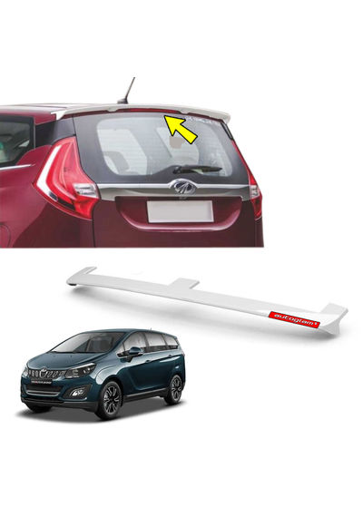 Roof Spoiler for Mahindra Marazzo, Color - Aqua Marine, Latest Style, AGMMRSAM