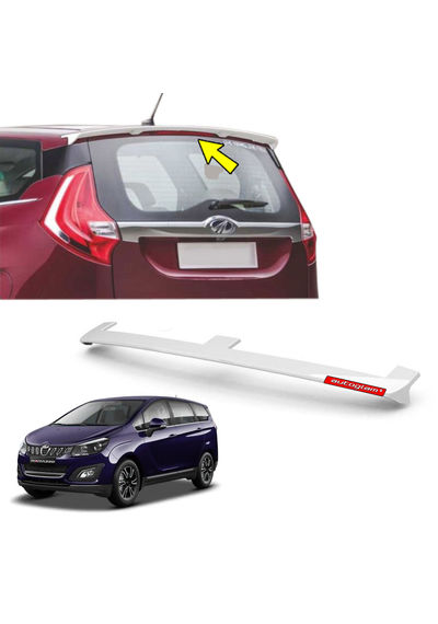 Roof Spoiler for Mahindra Marazzo, Color - Posedion Purple, Latest Style, AGMMRSPP