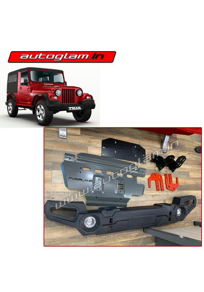 Mahindra Thar 2020+ Front Bumper with Winch Plate for all Models, AGMTH20FG