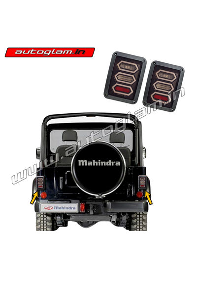 Mahindra Thar 2010-20 LED Tail Light V.2, AGMT502T