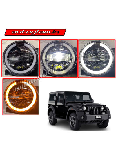 Mahindra Thar 2020+ LED Headlights, Set of 2 (Right+Left) AGMT20OP4