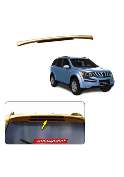 Roof Spoiler for Mahindra XUV500 2011-2015 Models, Color -  ARCTIC BLUE, AGMXUVRSAB