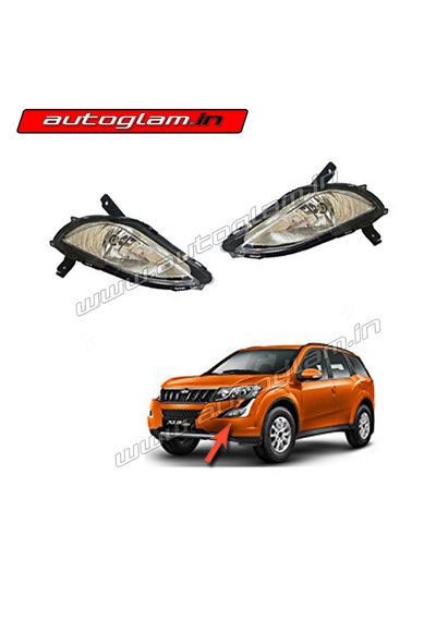 Mahindra XUV500 Fog Lamp Kit with complete wiring  - Set of 2, AGMX52FL