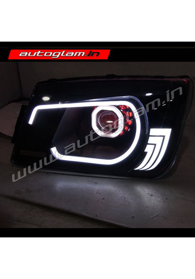 Mahindra Bolero 2011-19 Evoque Style HID Projector Headlight, AGMB903E