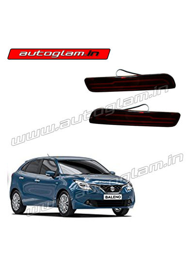 AGMSB02RR, MARUTI SUZUKI BALENO 2015+ REAR LED REFLECTOR-AUTOGLAM