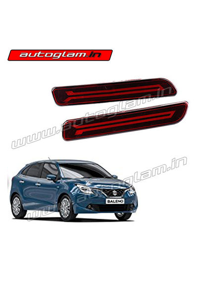 AGMSB01RR, MARUTI SUZUKI BALENO 2015+ REAR LED REFLECTOR-AUTOGLAM