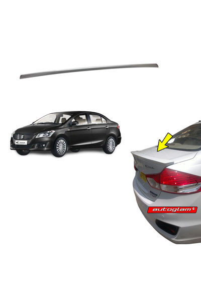 Maruti Suzuki Ciaz 2014-2018 Lip Spoiler, Color - PEARL MIDNIGHT BLACK, AGMSC14LSPB