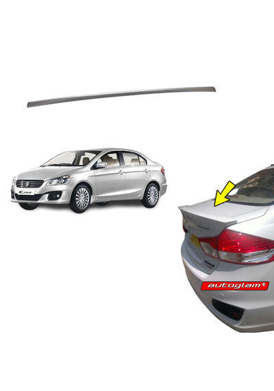 Maruti Suzuki Ciaz 2014-2018 Lip Spoiler, Color - PEARL SNOW WHITE, AGMSC14LSSW