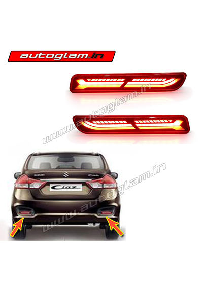 Maruti Suzuki Ciaz All Models LED Rear Reflector Light, AGMSC16LR