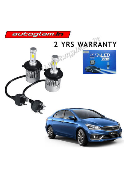 Maruti Suzuki Ciaz LED Kit H 7 Bulb 50W 6000K with 2 Years Warranty, AGMSC369LED