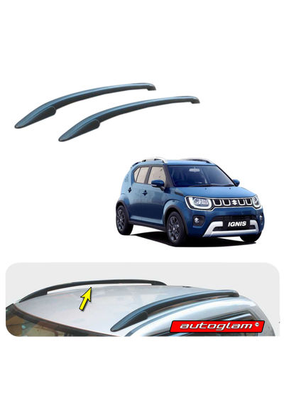 FRP Roof Rails for Maruti Suzuki Ignis Color - Grey, AGMSI330RR