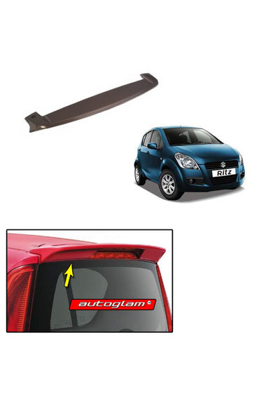 Roof Spoiler for Maruti Suzuki Ritz 2009-2012, Color - BLUE BLAZE, Latest Style, AGMSR09RSBB