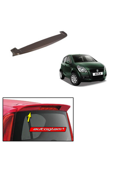 Roof Spoiler for Maruti Suzuki Ritz 2009-2012, Color - RACING GREEN, Latest Style, AGMSR09RSRG