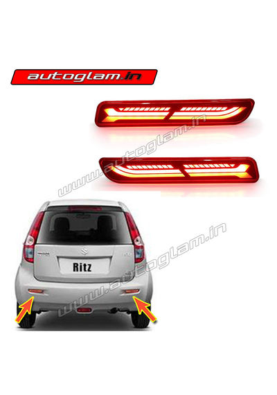 Maruti Suzuki Ritz All Models LED Rear Reflector Light, AGMSR94LR