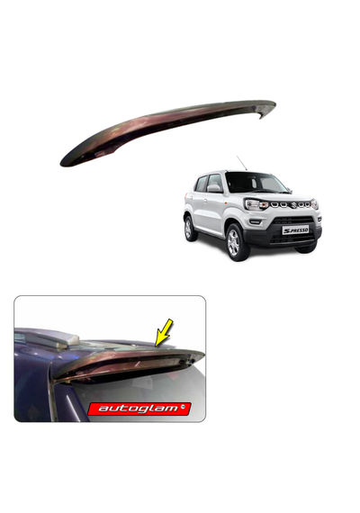 Roof Spoiler for Maruti Suzuki S-Presso, Color - SOLID SUPERIOR WHITE, Latest Style, AGMSPRSSSW