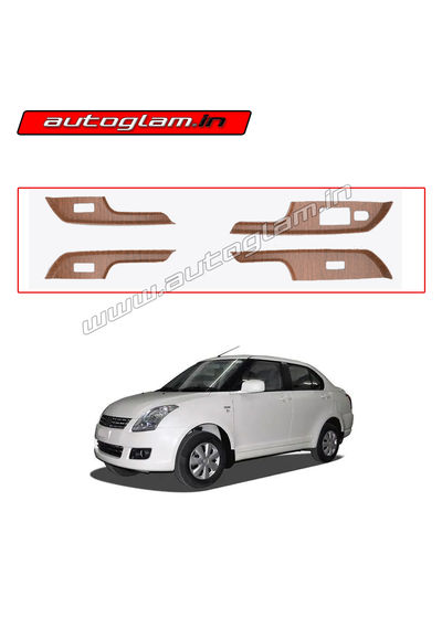 Maruti Suzuki Swift Dzire 2012-16 Wooden Interior Kit, Set of 4 Pcs, AGMSSD538WK