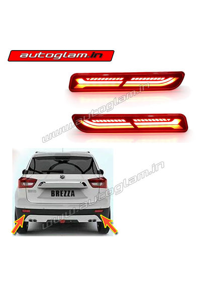 Maruti Suzuki SVitara Brezza All Models LED Rear Reflector Light, AGMSB94LR