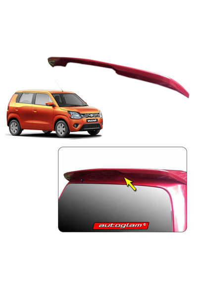 Roof Spoiler Maruti Suzuki WagonR 2019+ Models, Color - AUTUMN ORANGE, Latest Style, AGMSWRSAO