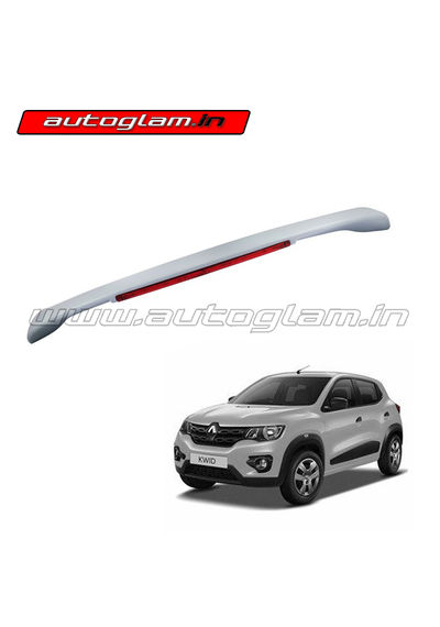 AGRK14RS, ROOF SPOILER FOR RENAULT KWID, COLOR - MOONLIGHT SILVER