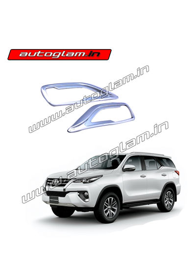 AGTF13RRT, REAR REFLECTOR CHROME TRIM FOR TOYOTA FORTUNER 2016+ MODELS