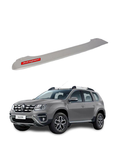 Roof Spoiler for Renault Duster 2012-2019, Color - Moonlight Silver,  AGRDRSCMS