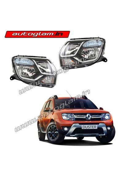 AGRD16HAB, RENAULT DUSTER 2016+ MODELS HEADLIGHT ASSEMBLY - BOTH SIDE (Right+Left)