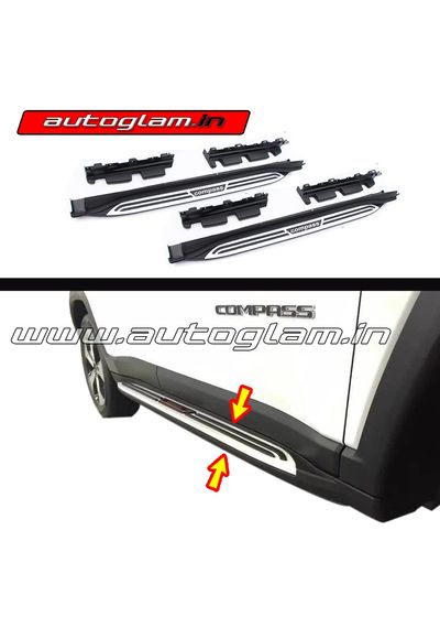 AGJC123SS, JEEP COMPASS SIDE STEPS/ RUNNING BOARD