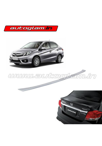 Lip Spoiler for Honda Amaze 2013-2018 all Models, Color - Silver Metallic, AGHA46LS