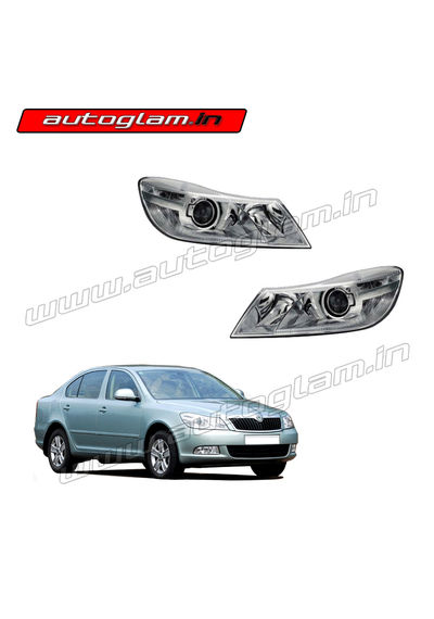 AGSL1OHLB, Skoda Laura 2009-13 Model Original Headlight Assembly - Both Side (R&L)