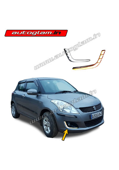 Maruti Suzuki Swift 2011-2018 Fog Lamp LED DRL, AGMS501D