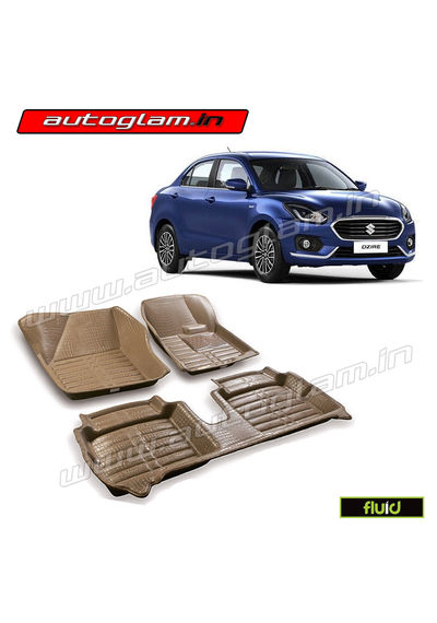 AGMSSD26BG, 5D MATS FOR MARUTI SUZUKI DZIRE NEW MODEL, Color - BEIGE, High Quality Product!