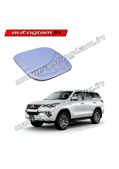 AGTF20TC, CHROME TANK COVER FOR TOYOTA FORTUNER 2016+ MODELS