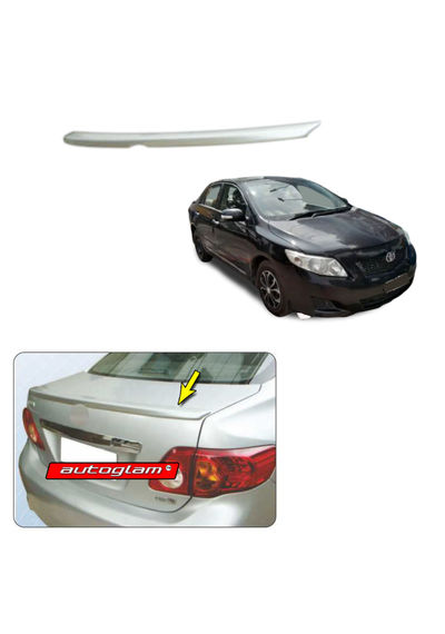 Lip Spoiler for Toyota Corolla Altis 2008-2011, Color - BLACK MICA METALLIC, AGTCA11RSBM